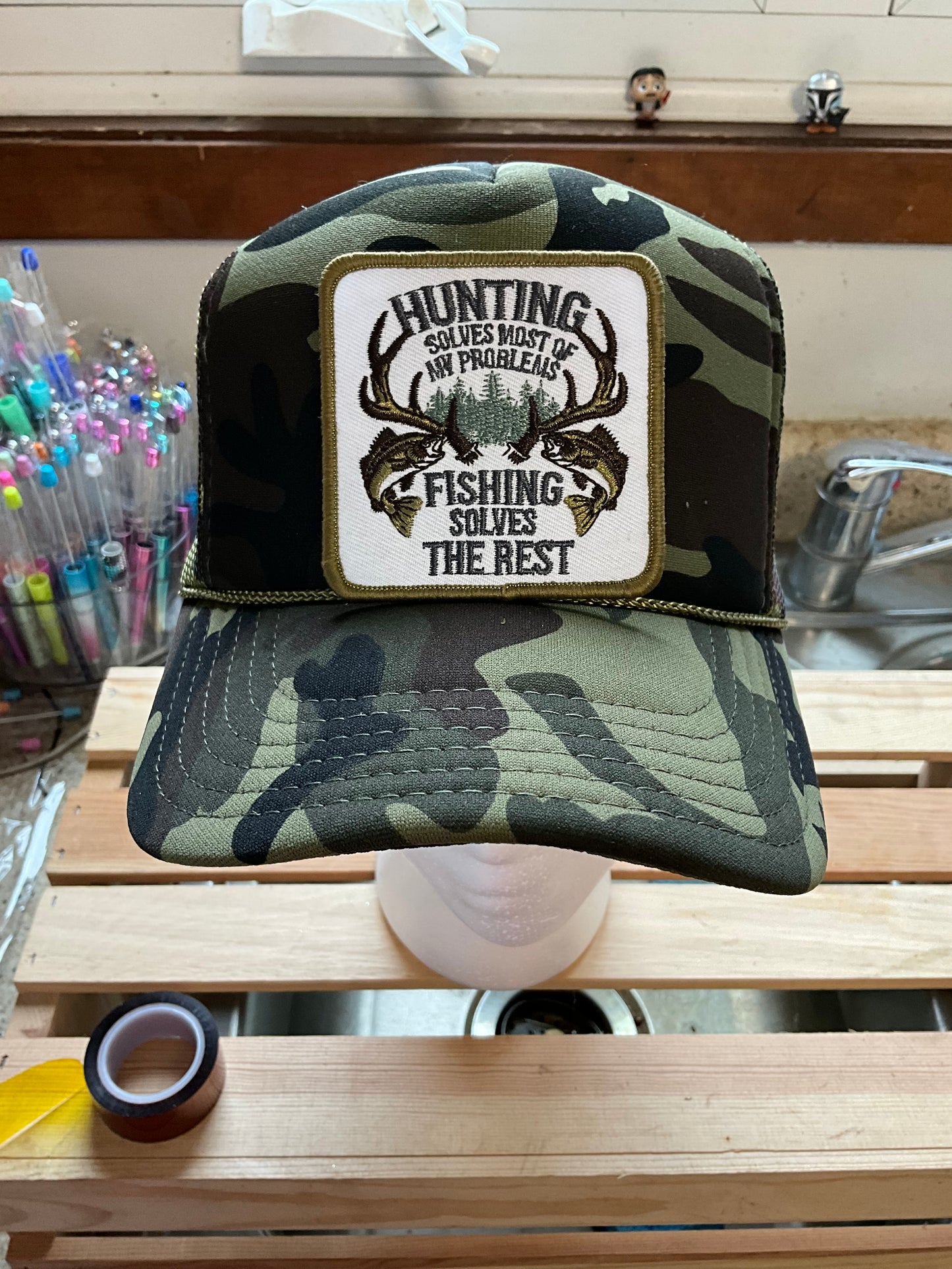 Trucker Hat with 1 Patch