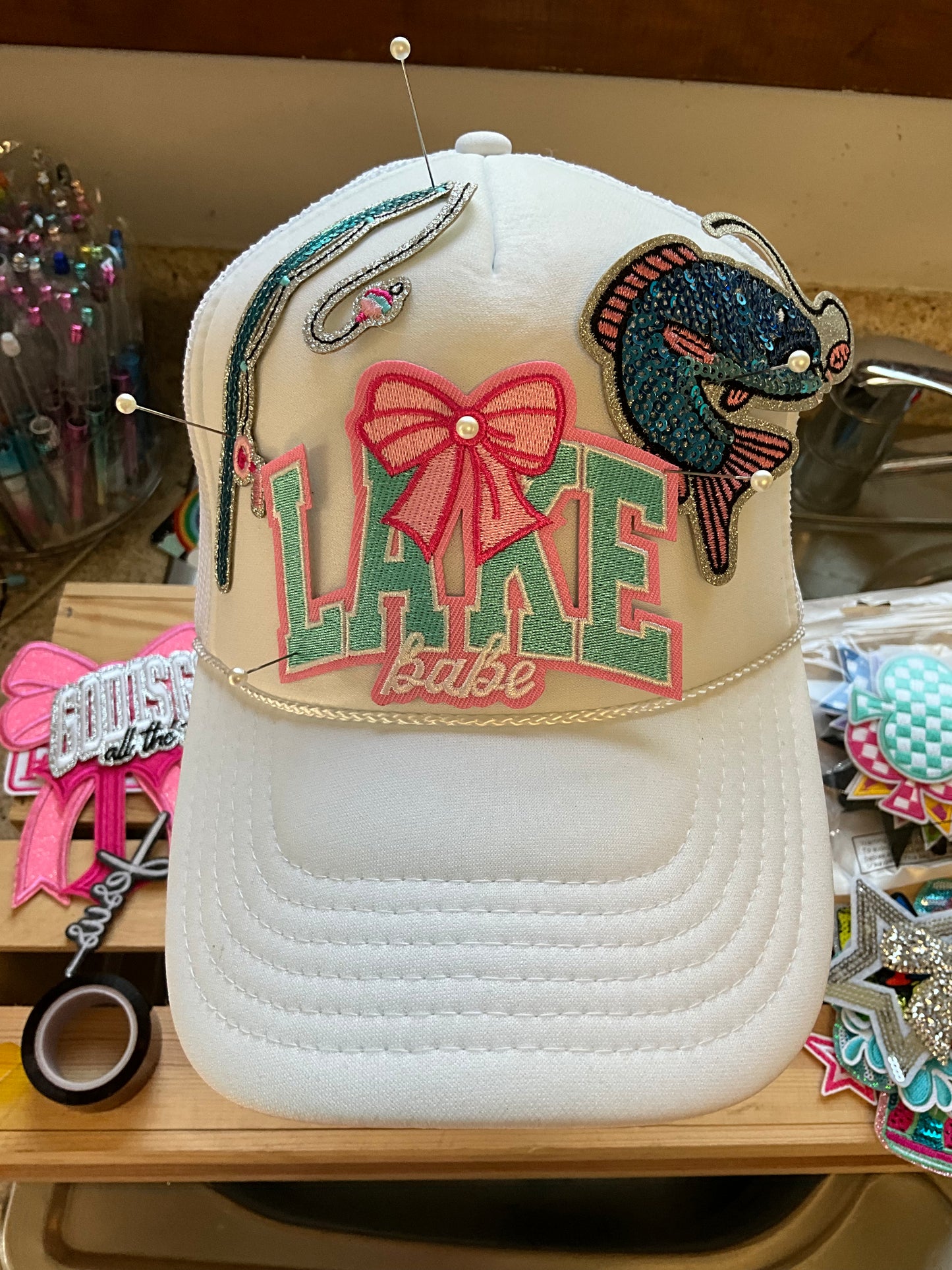 Trucker Hat with 3 Patches